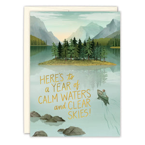 Clear Skies Birthday Card