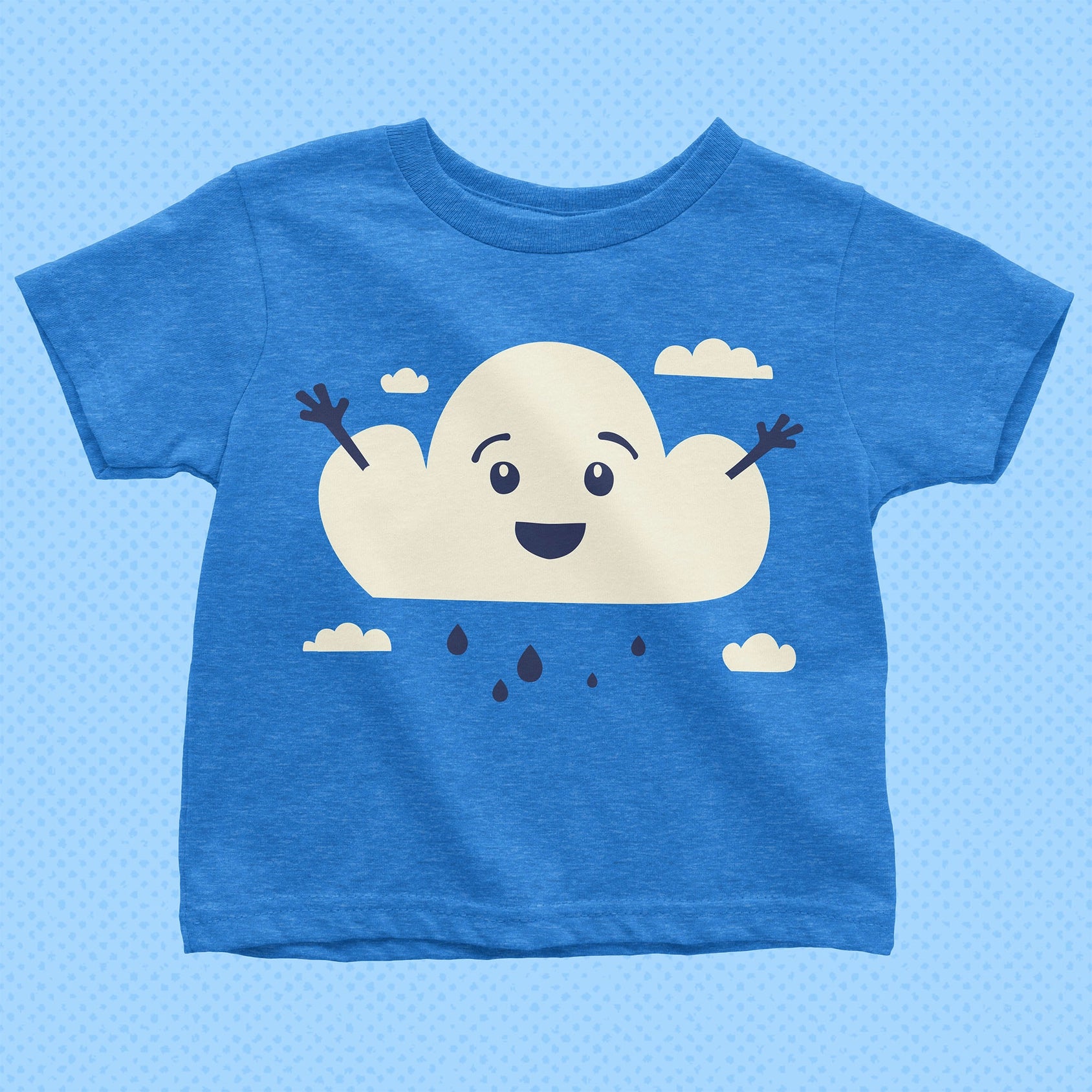 Happy Cloud Youth Shirt Toddler & Kids Nature
