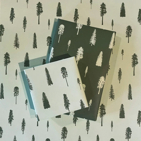 Conifers Wrapping Paper - Double sided