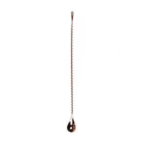 Teardrop Barspoons - 16"/40cm (Long) Copper
