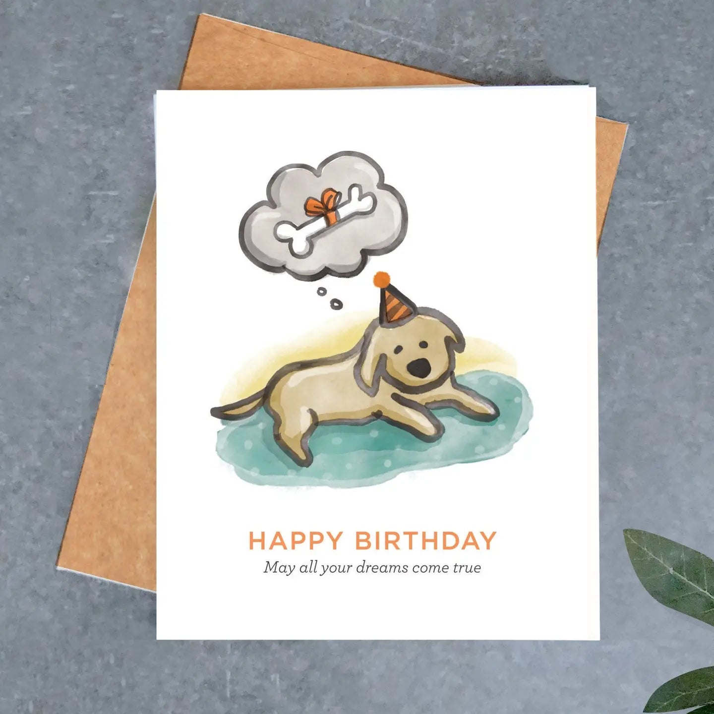 Dog Dreams Birthday Card