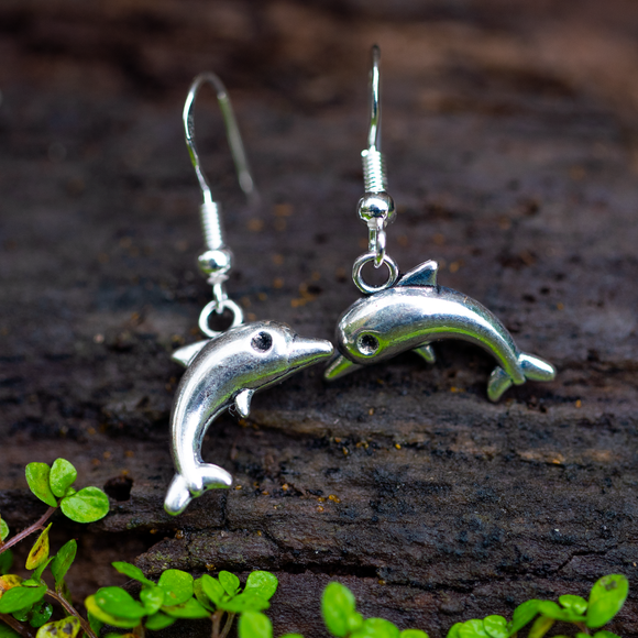 Dolphin Earrings by Miss Maddie