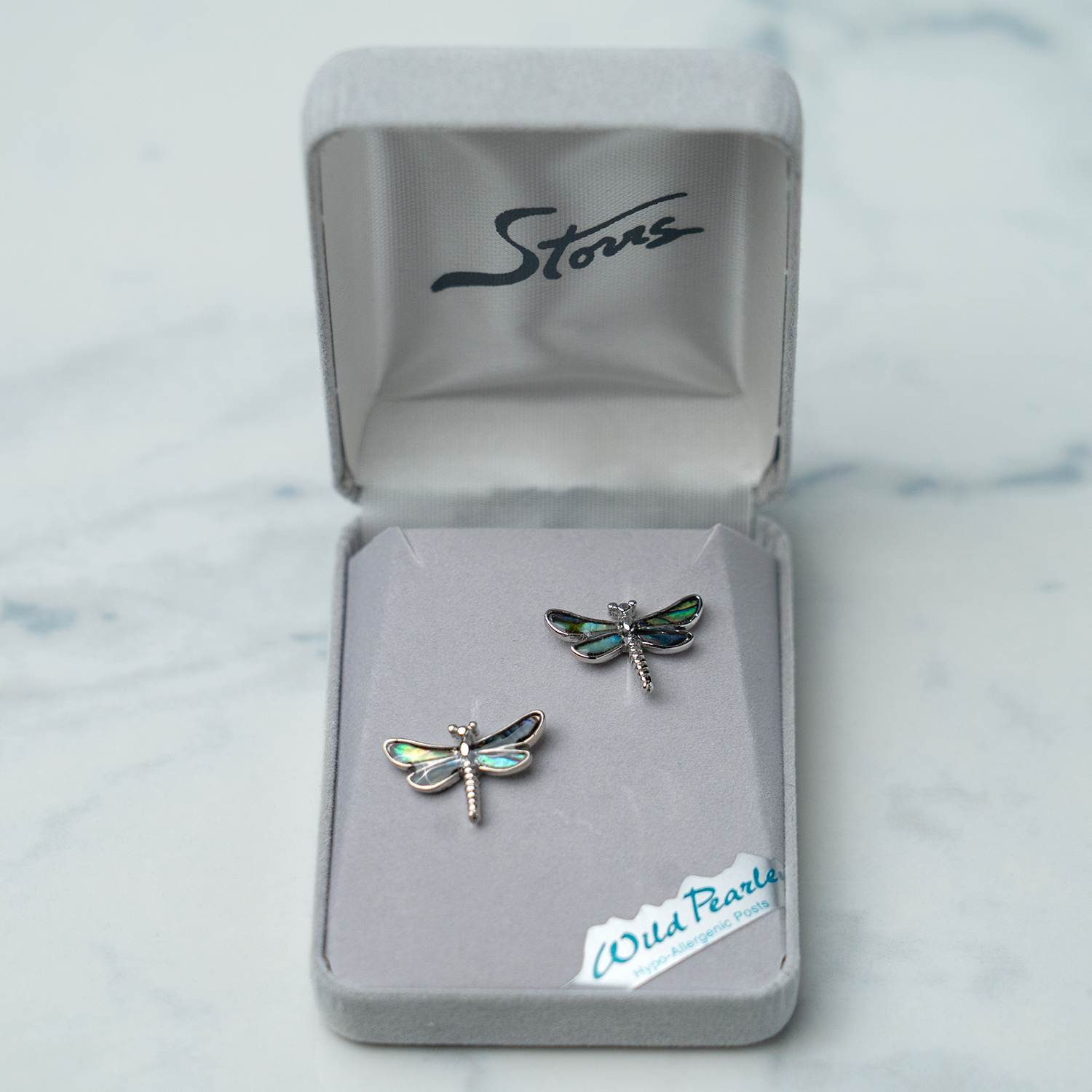 E-Dragonfly Earrings Studs