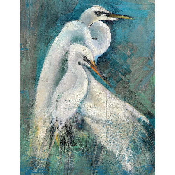 Egret Pair