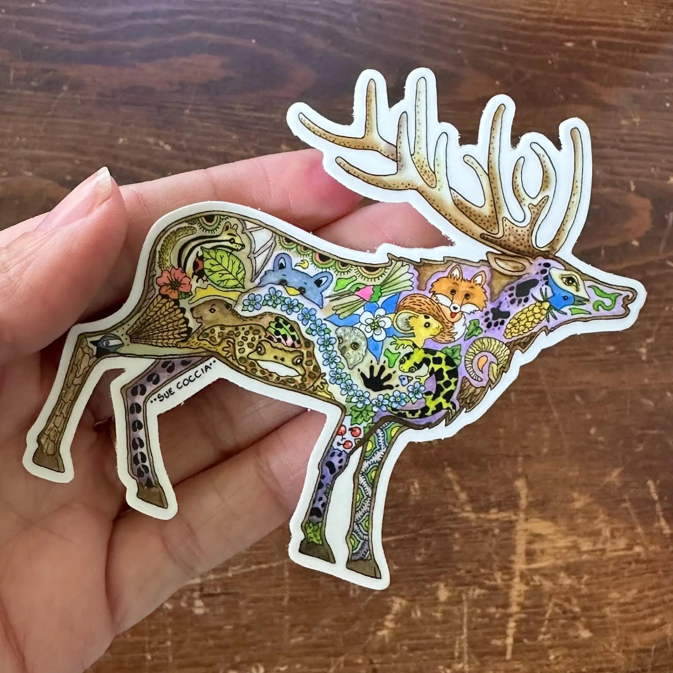 Elk 2 Sticker