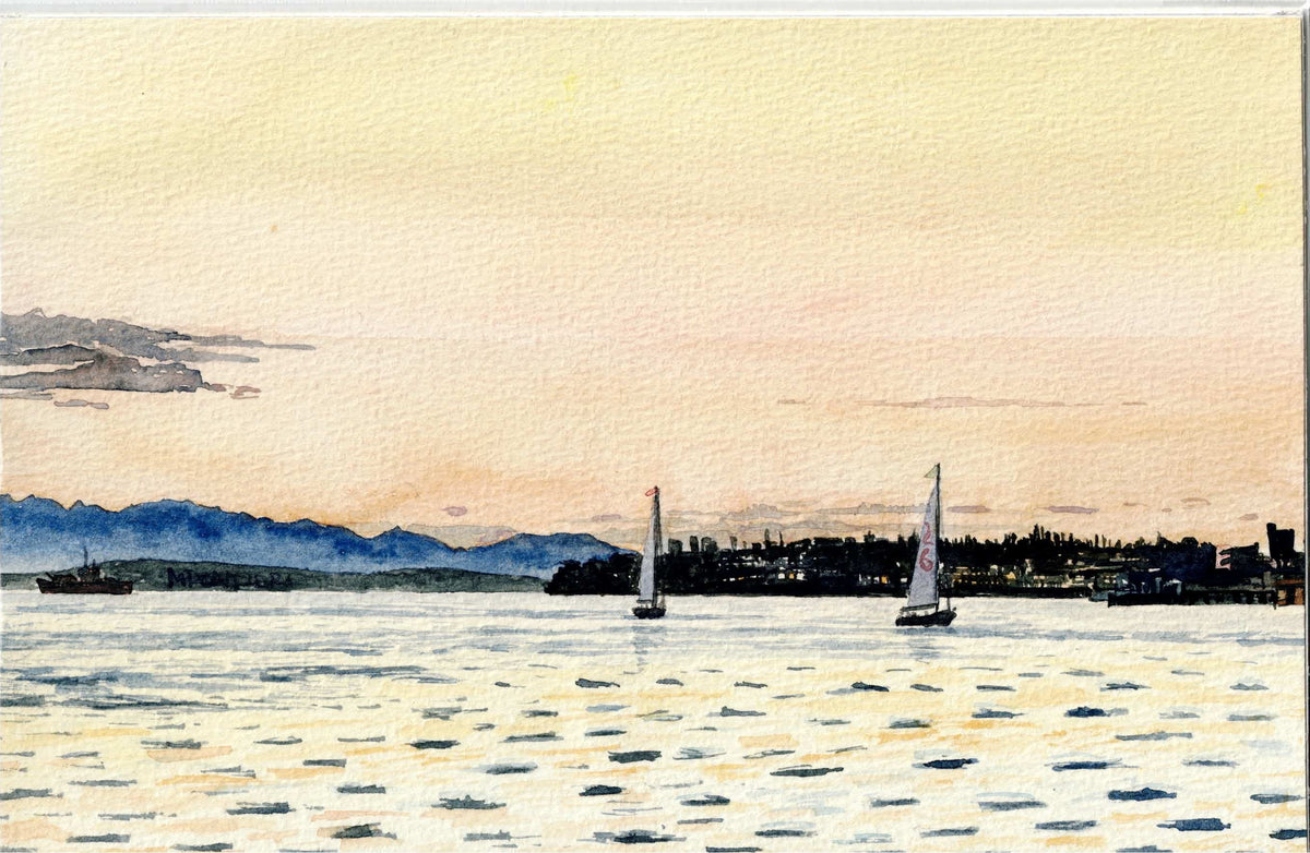 Elliot Bay by Michael Pontieri
