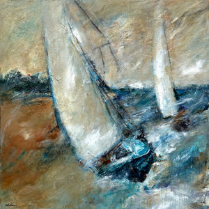 "Emotional Sailing" - Christopher Mathie Fine Art