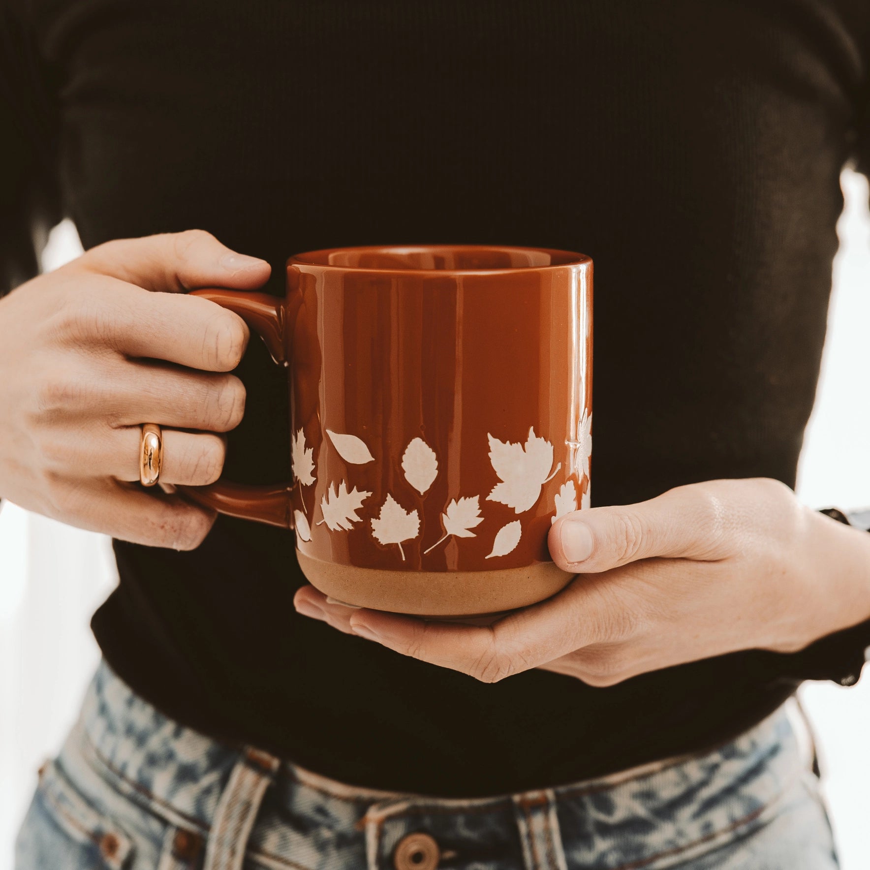 Fall Leaves Coffee Mug