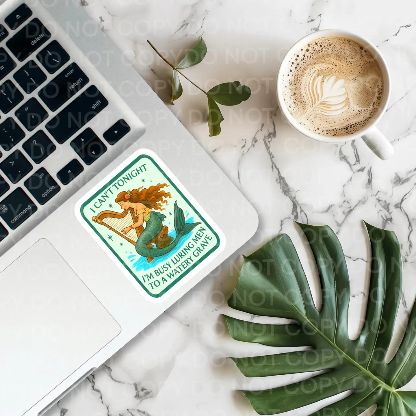 Feminism Siren Retro Sticker