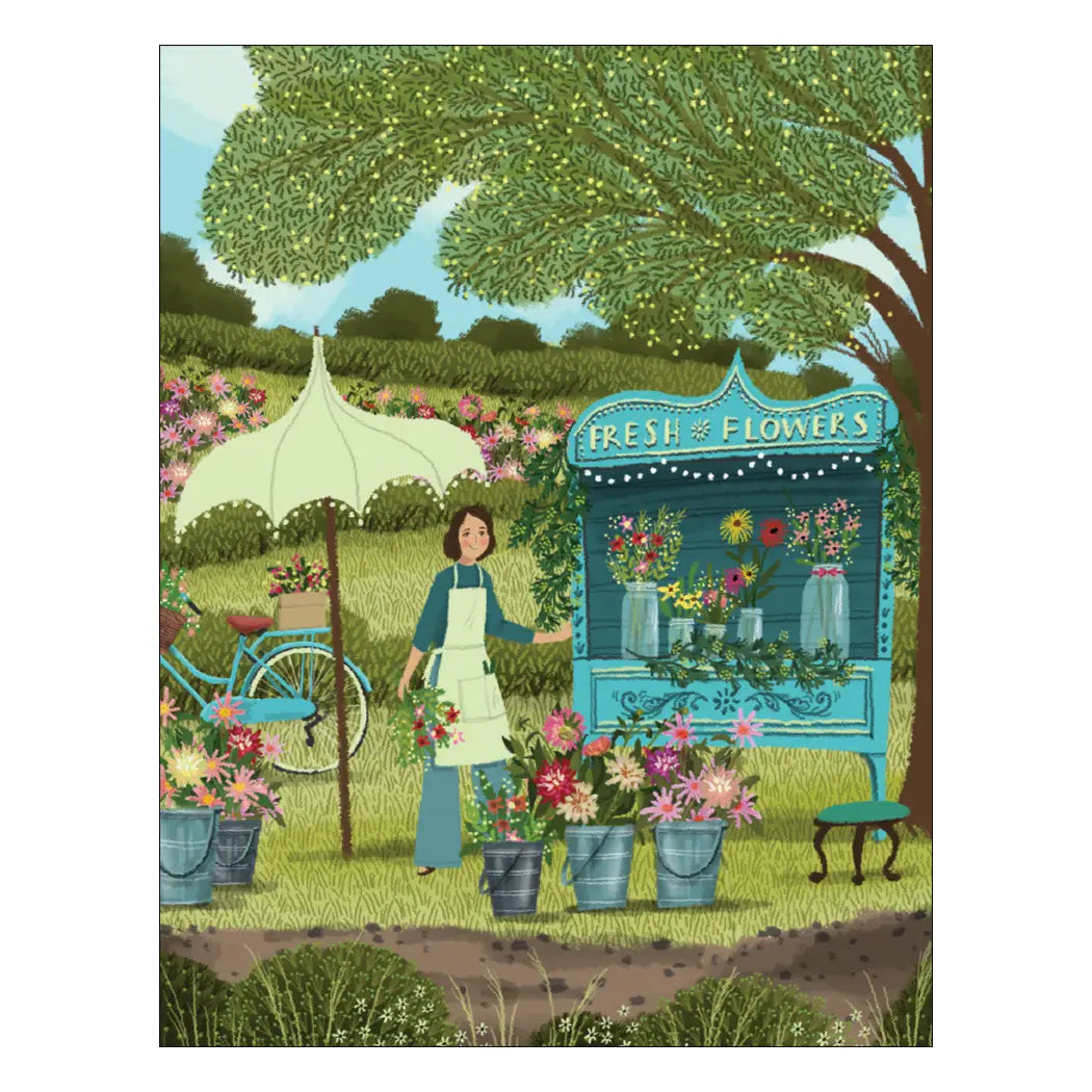 Flower Stand Card