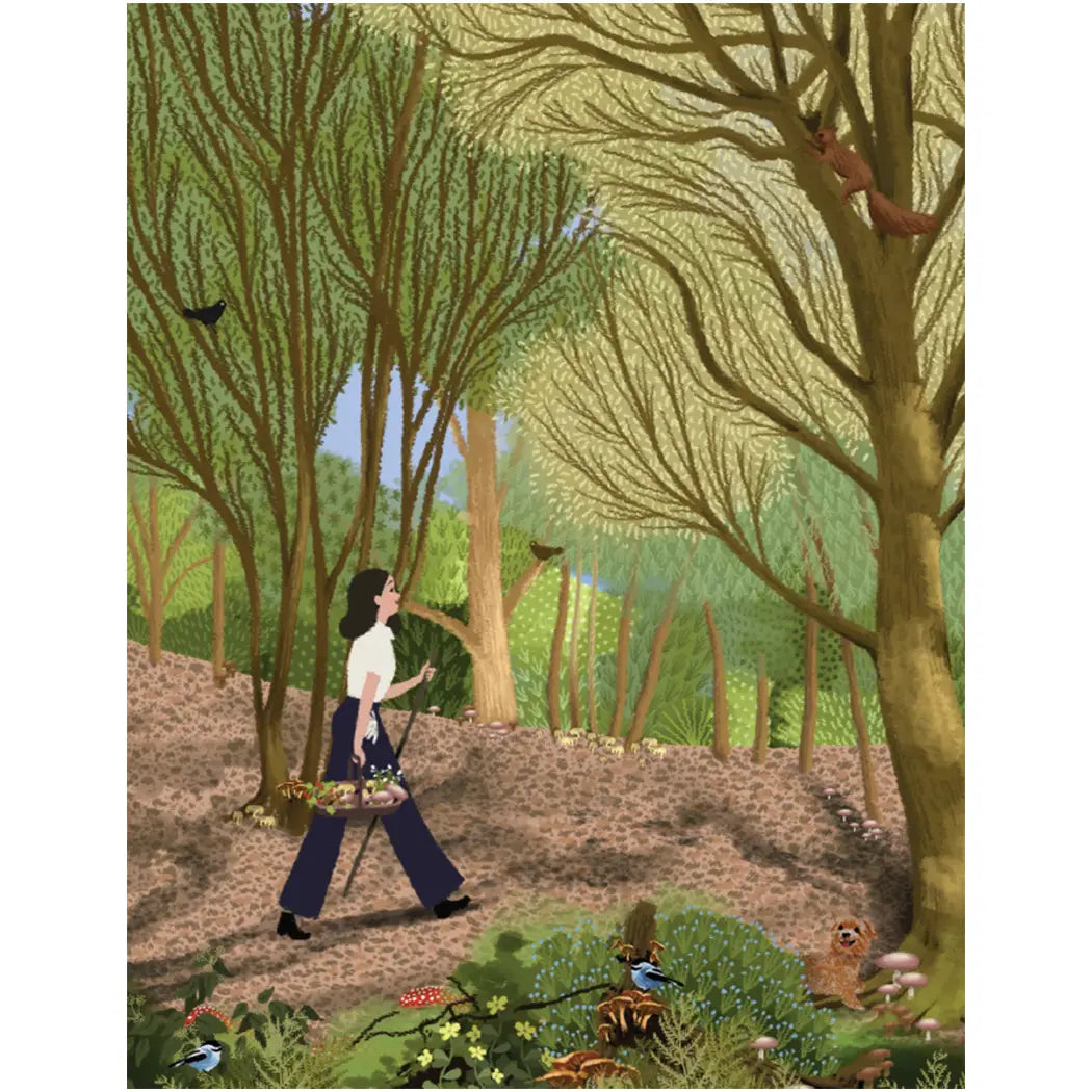 Forest Foraging Card