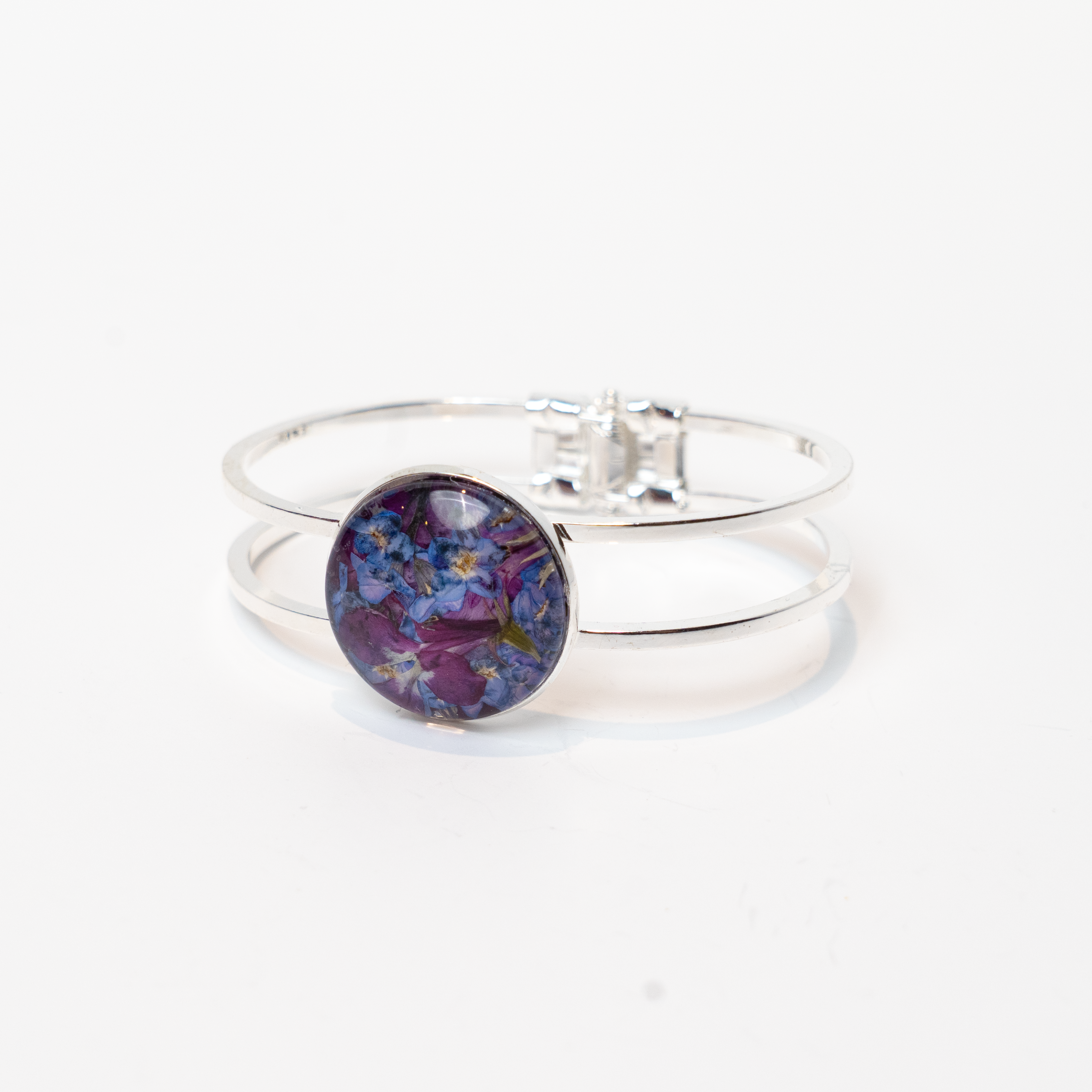 Forget Me Not Bangle by Botanical Creations