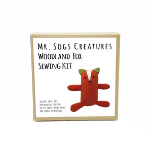 Woodland Creature DIY Sewing Kit Fox