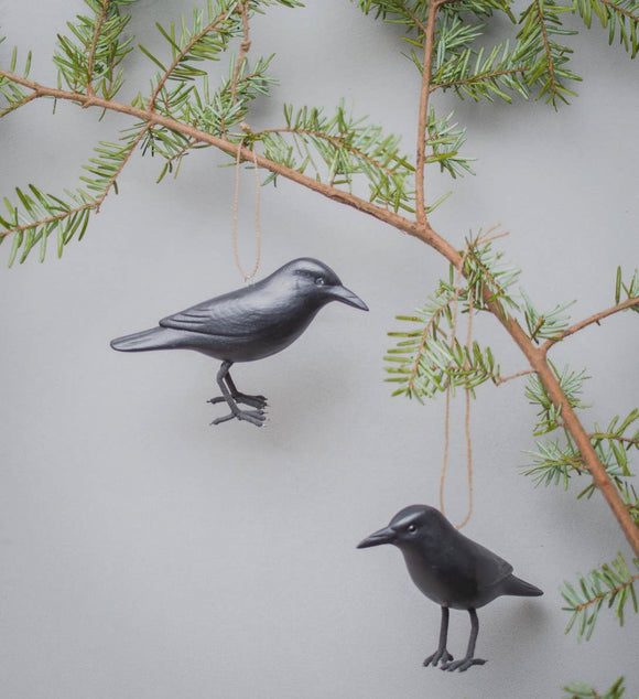 Crow Ornament