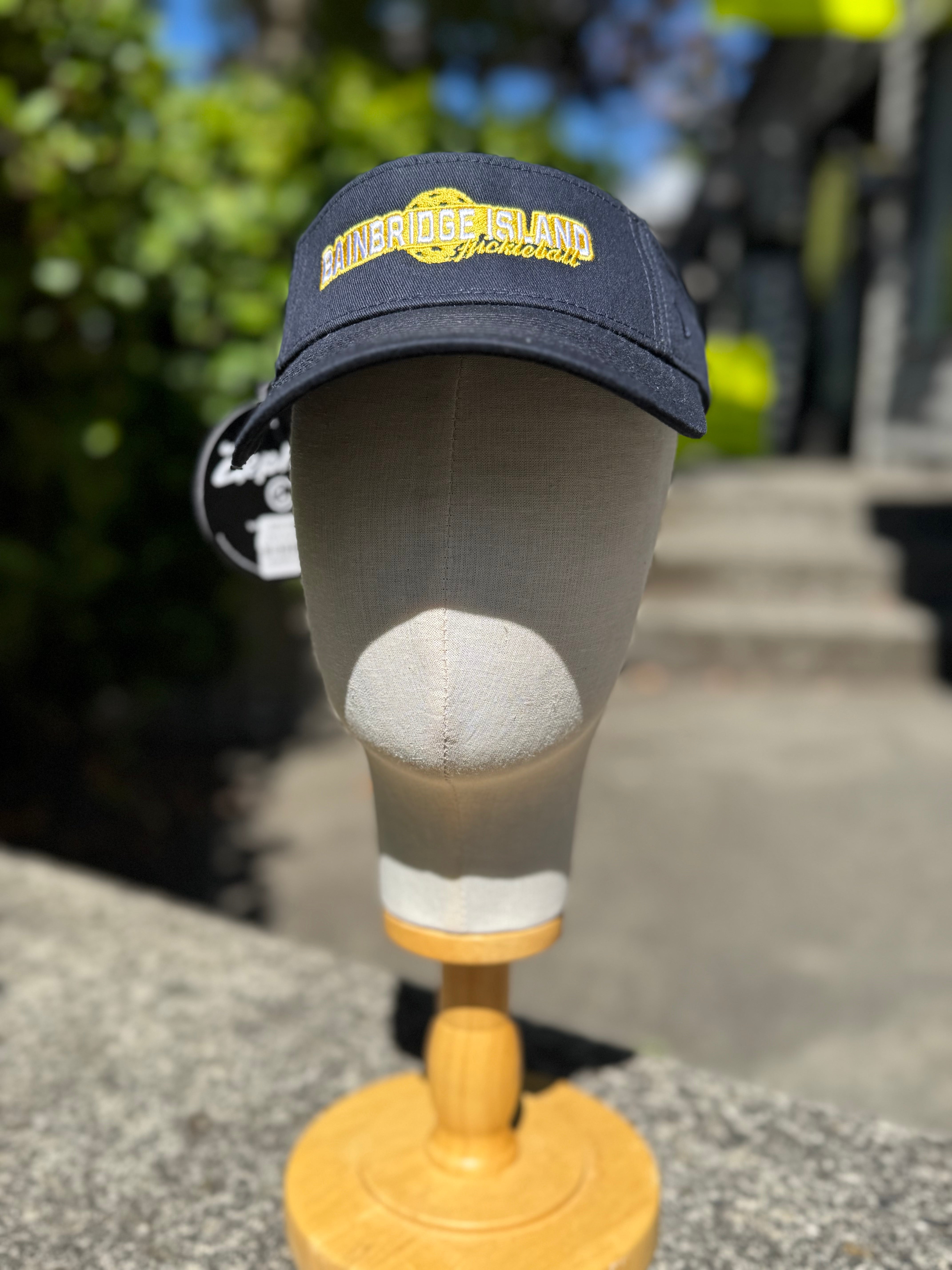 Pickleball 1965 Bainbridge Island Visor Cotton - Dark Navy