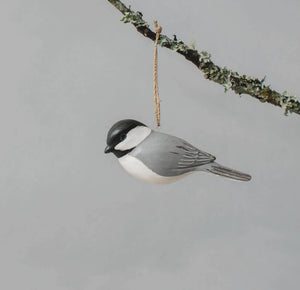 Chickadee Hanging Ornament