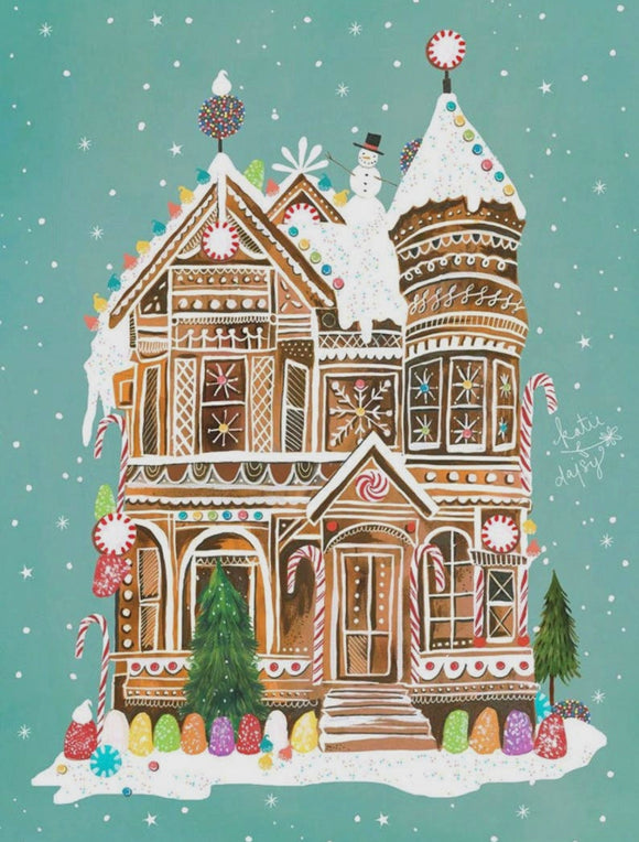 Gingerbread Palace Print