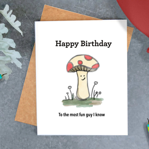 Fun Guy Birthday Card