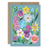Get Well Flowers Card