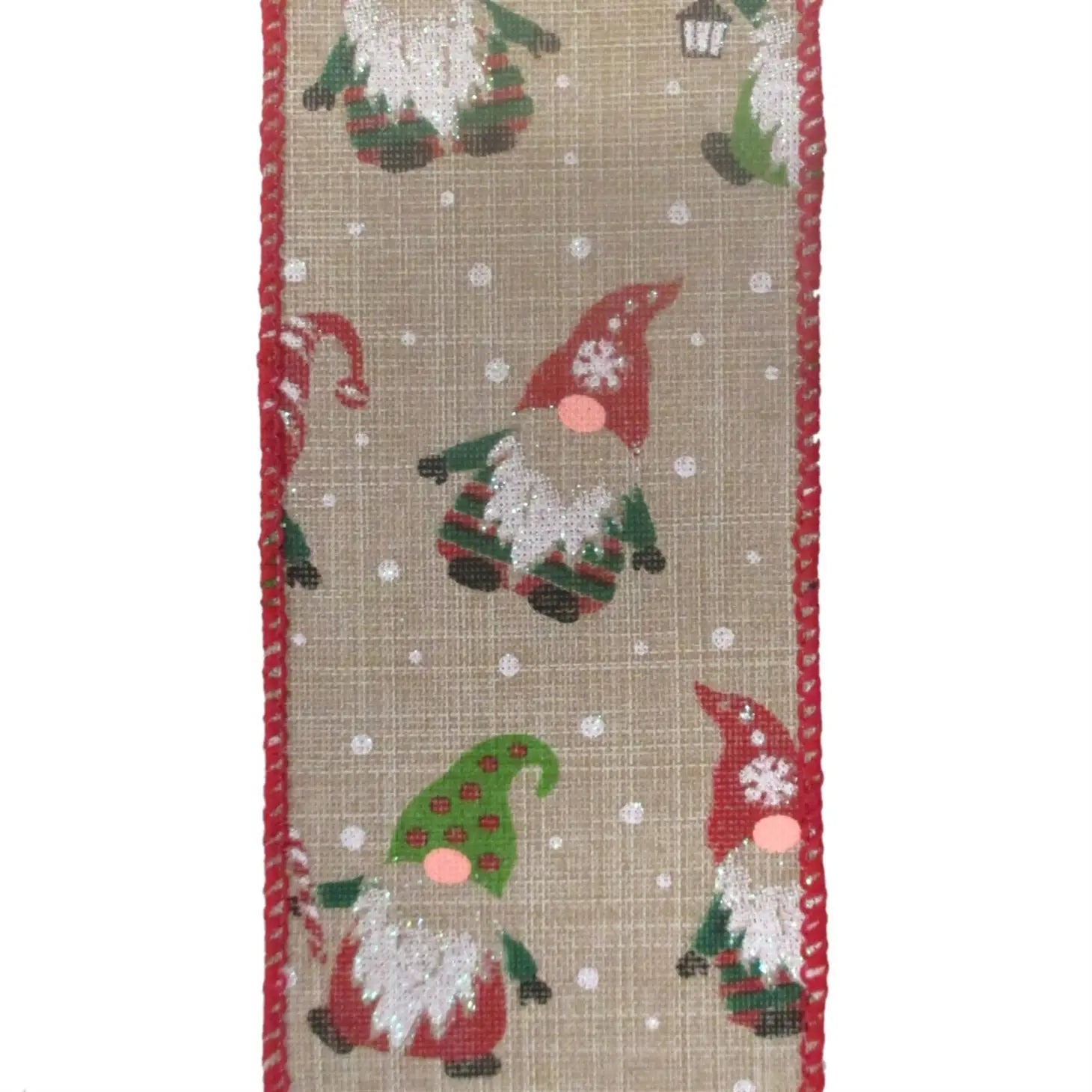 Gnome Gnome Gnome Christmas Ribbon