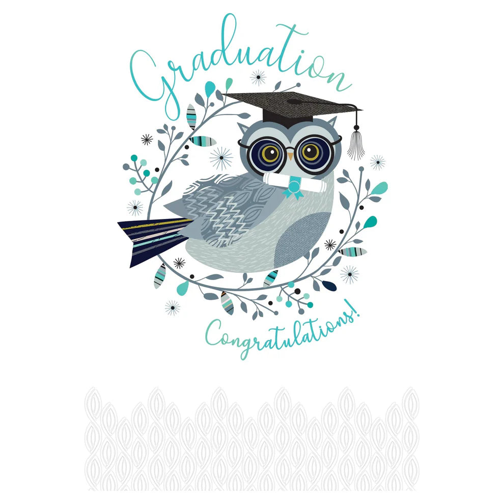 Graduate Owl Card