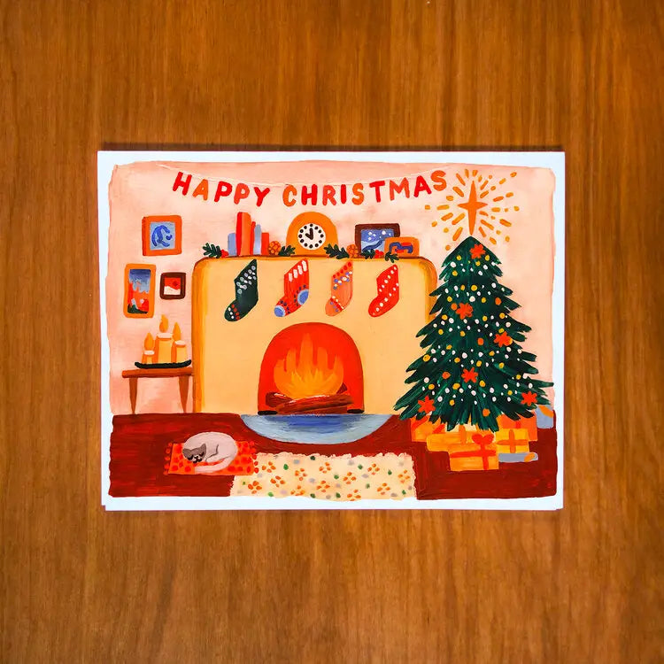Happy Christmas Box Card