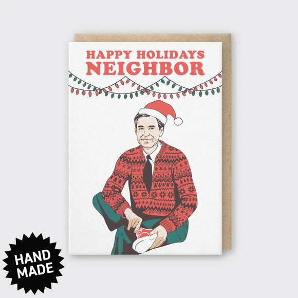 Happy Holidays Neighbor Greeting Card