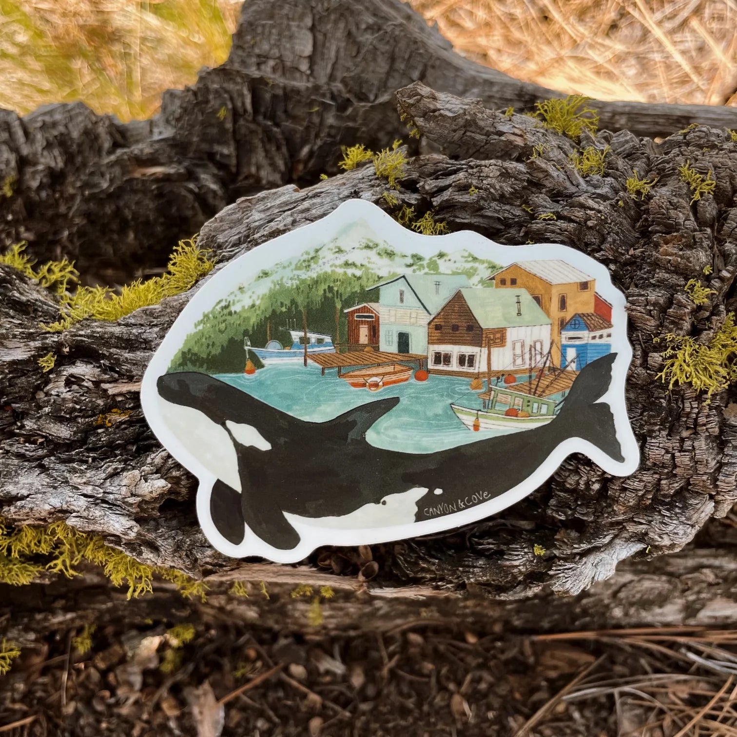 Orca Sticker