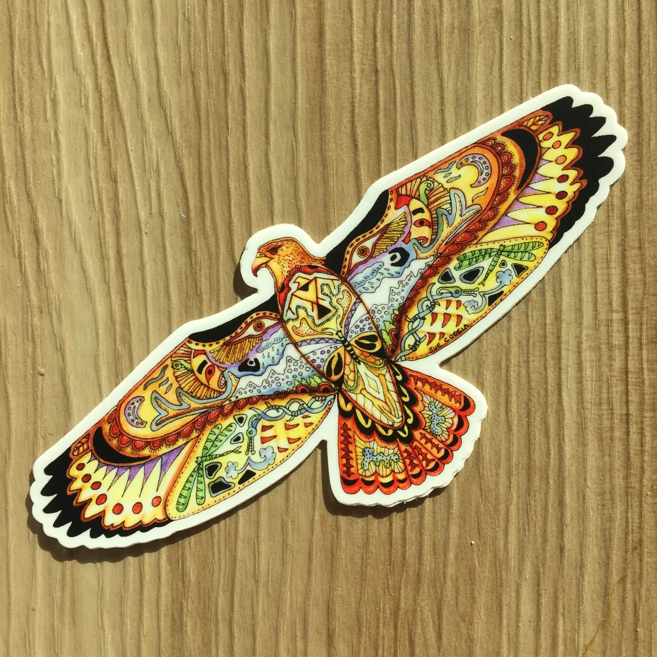 Hawk Sticker