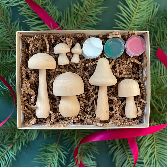 Holiday Mushroom Craft Kit, Mushroom Gift