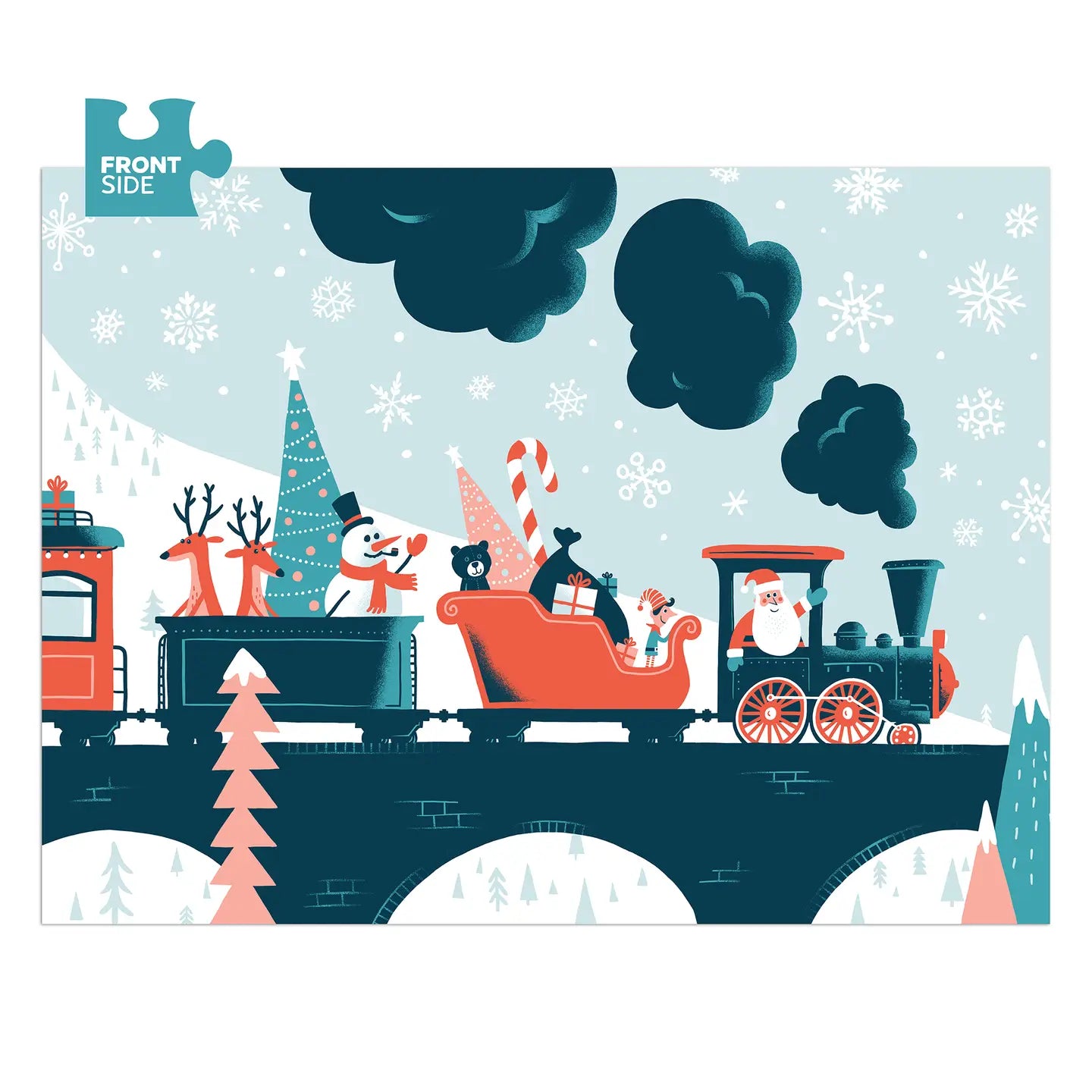 Holiday Trainwreck Puzzle by Factory 43