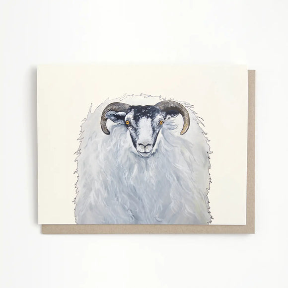 Horned Sheep Card