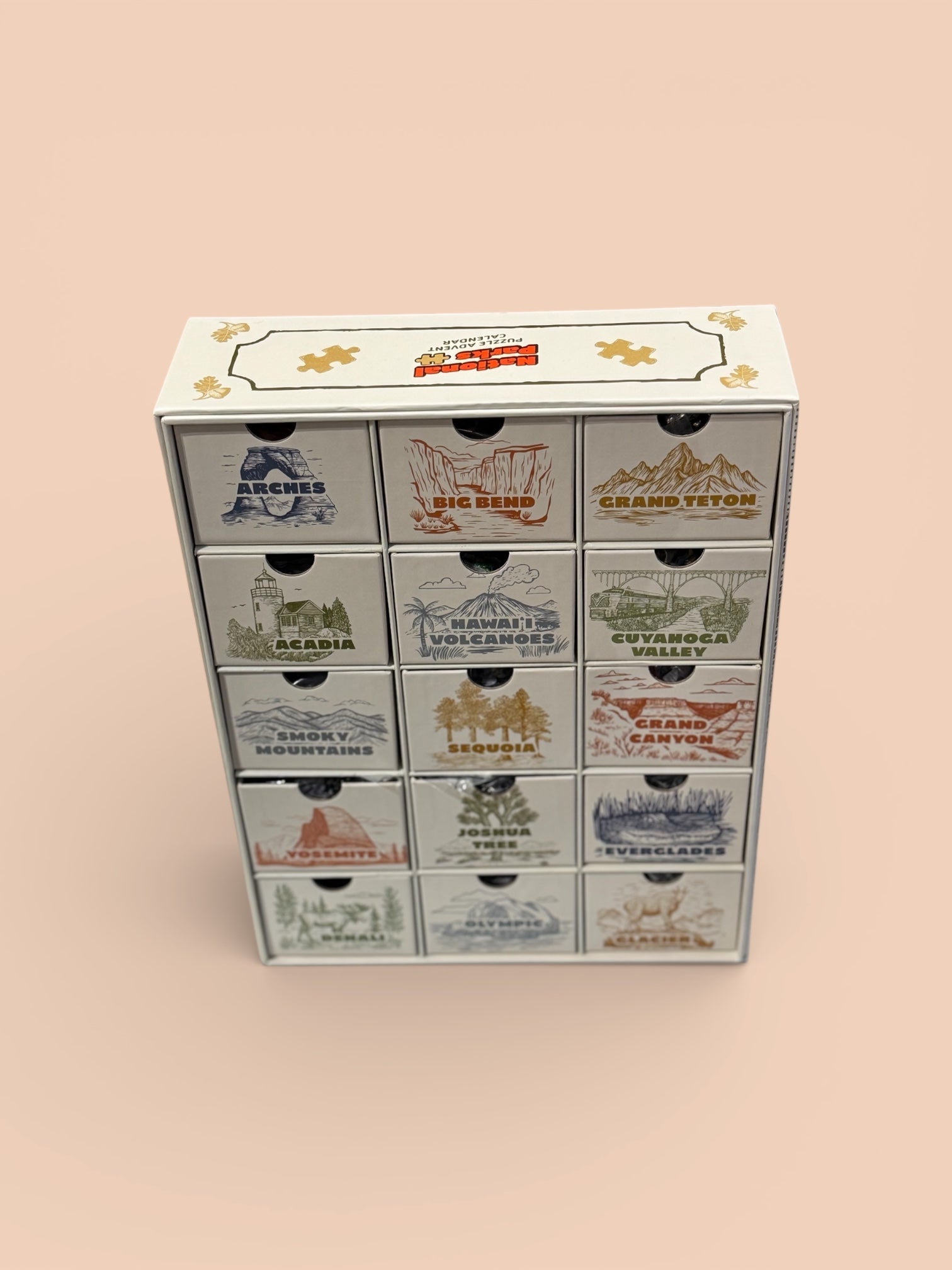 National Parks Puzzle Advent Calendar Vol. 1