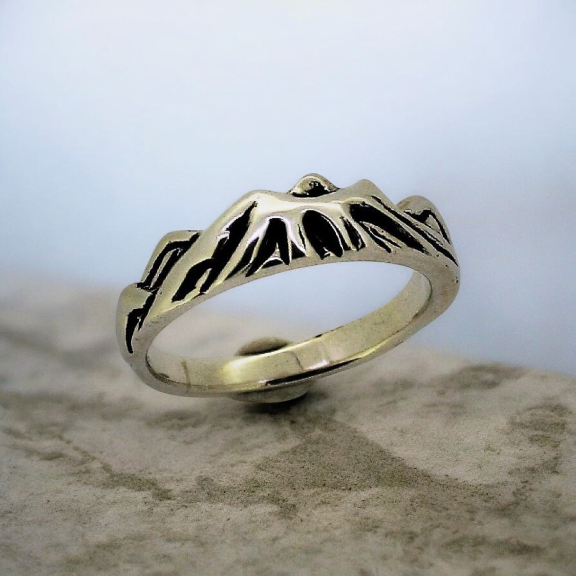 Mt. Rainier Ring - Sterling Silver