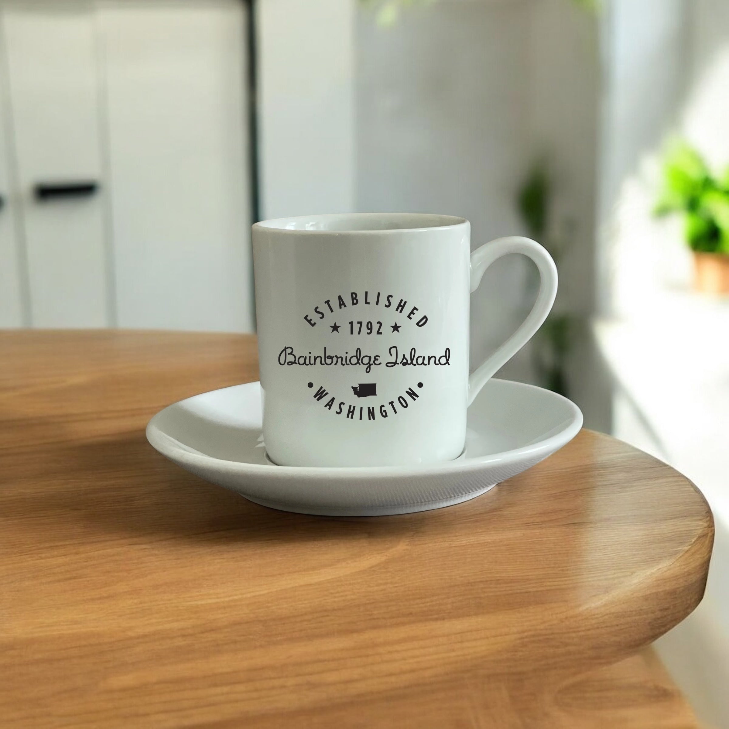 Bainbridge Island, WA Espresso Cups