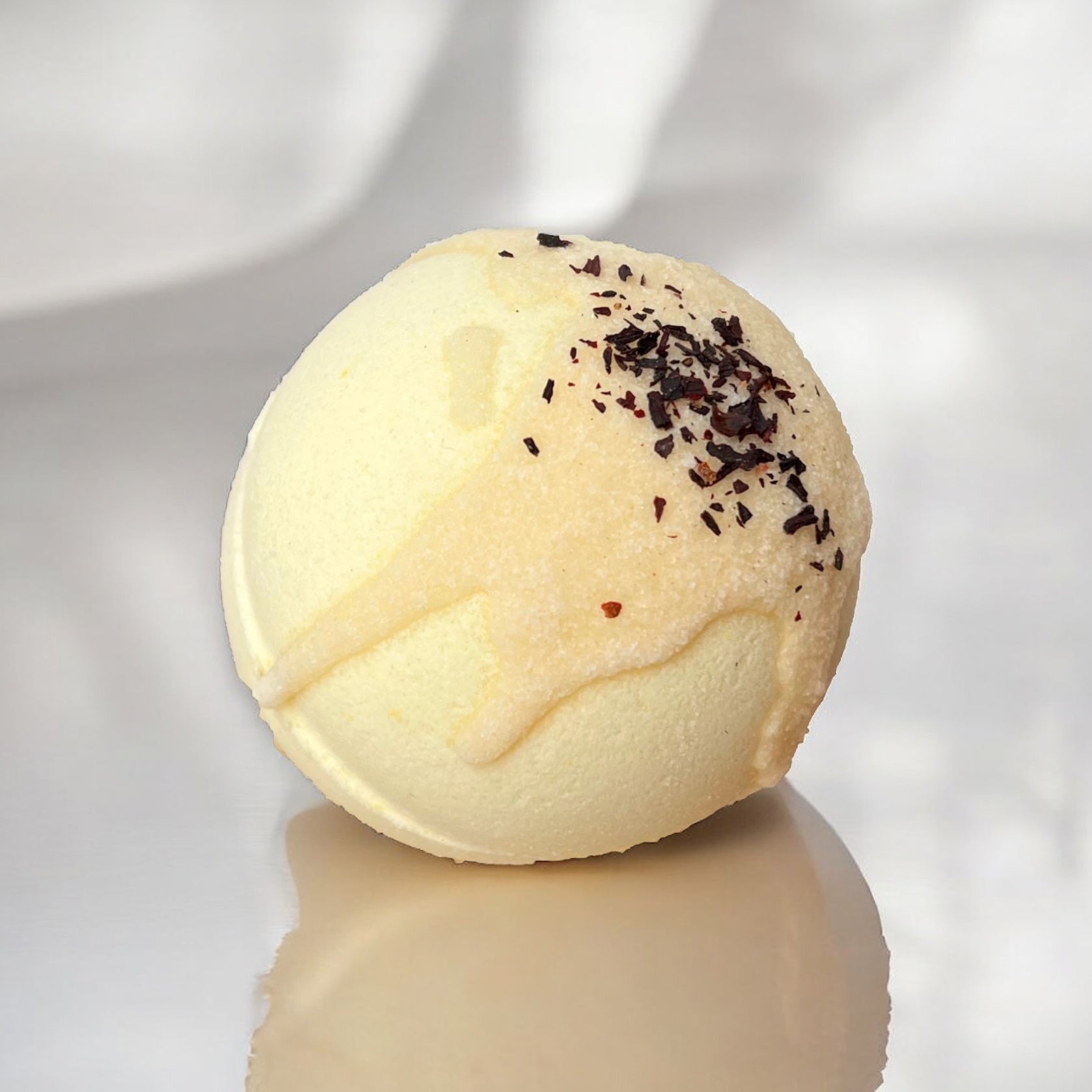 Sweet Hibiscus & Honey Artisan Bath Bomb