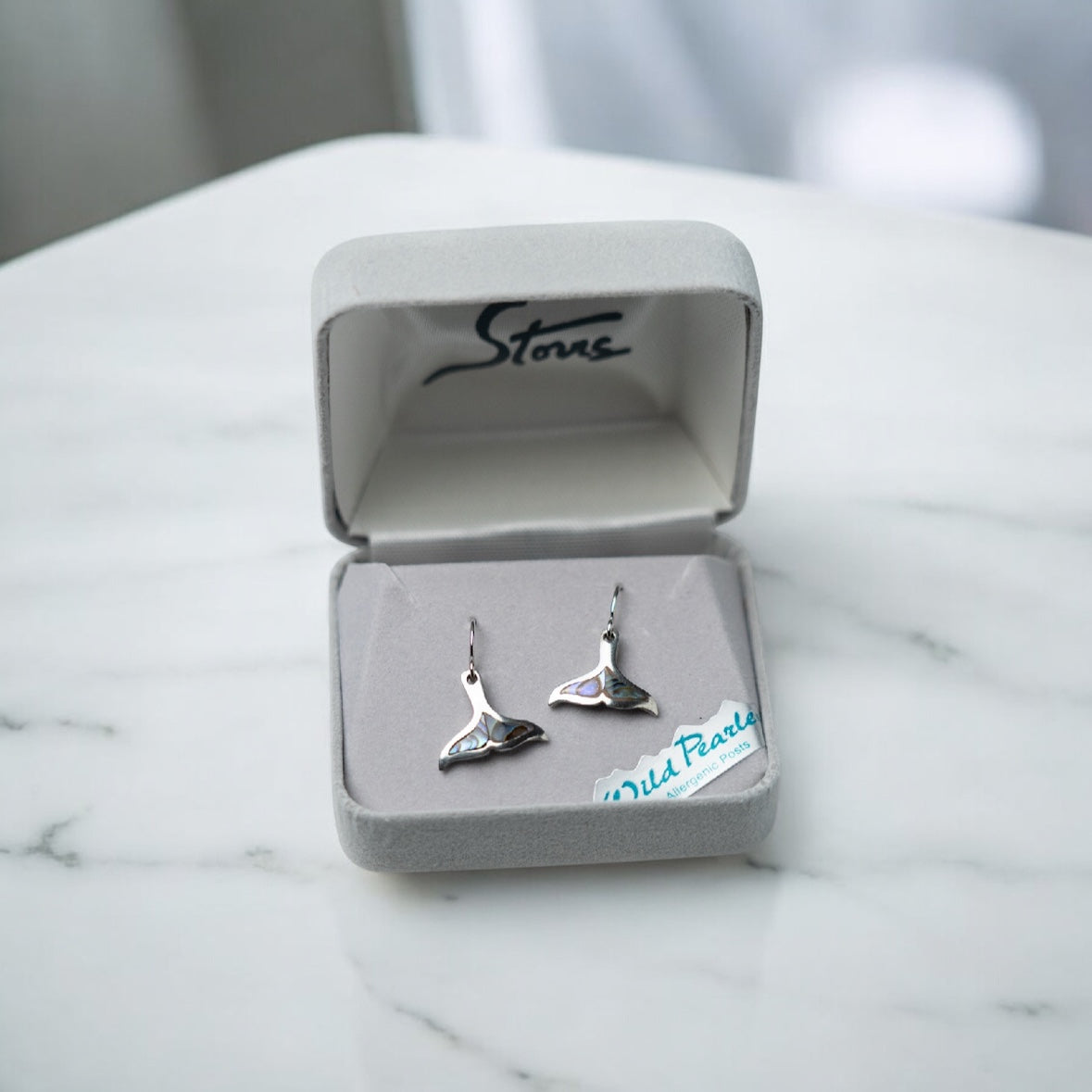 E-Whale Tail Earrings