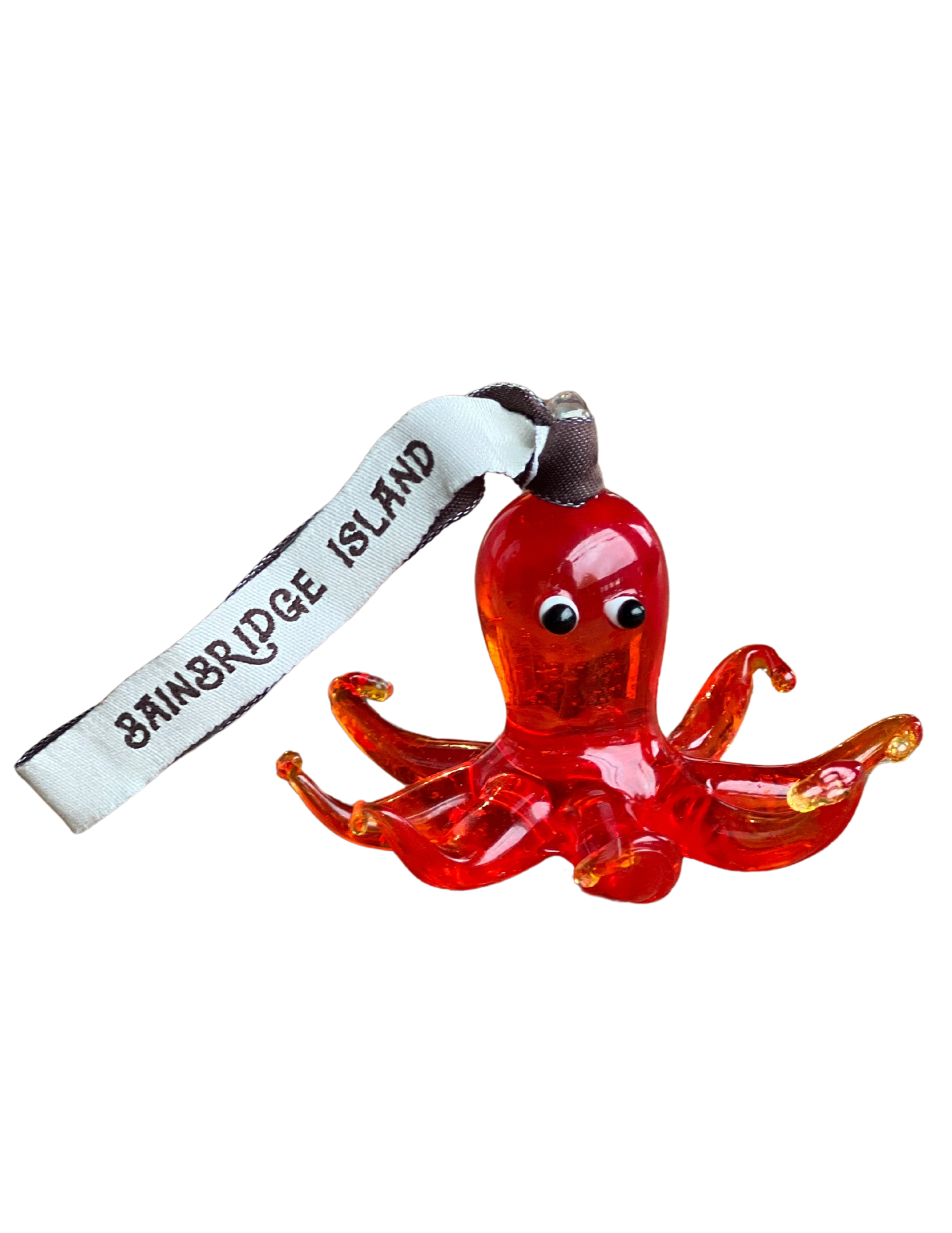 Bainbridge Island Glass Octopus Ornament