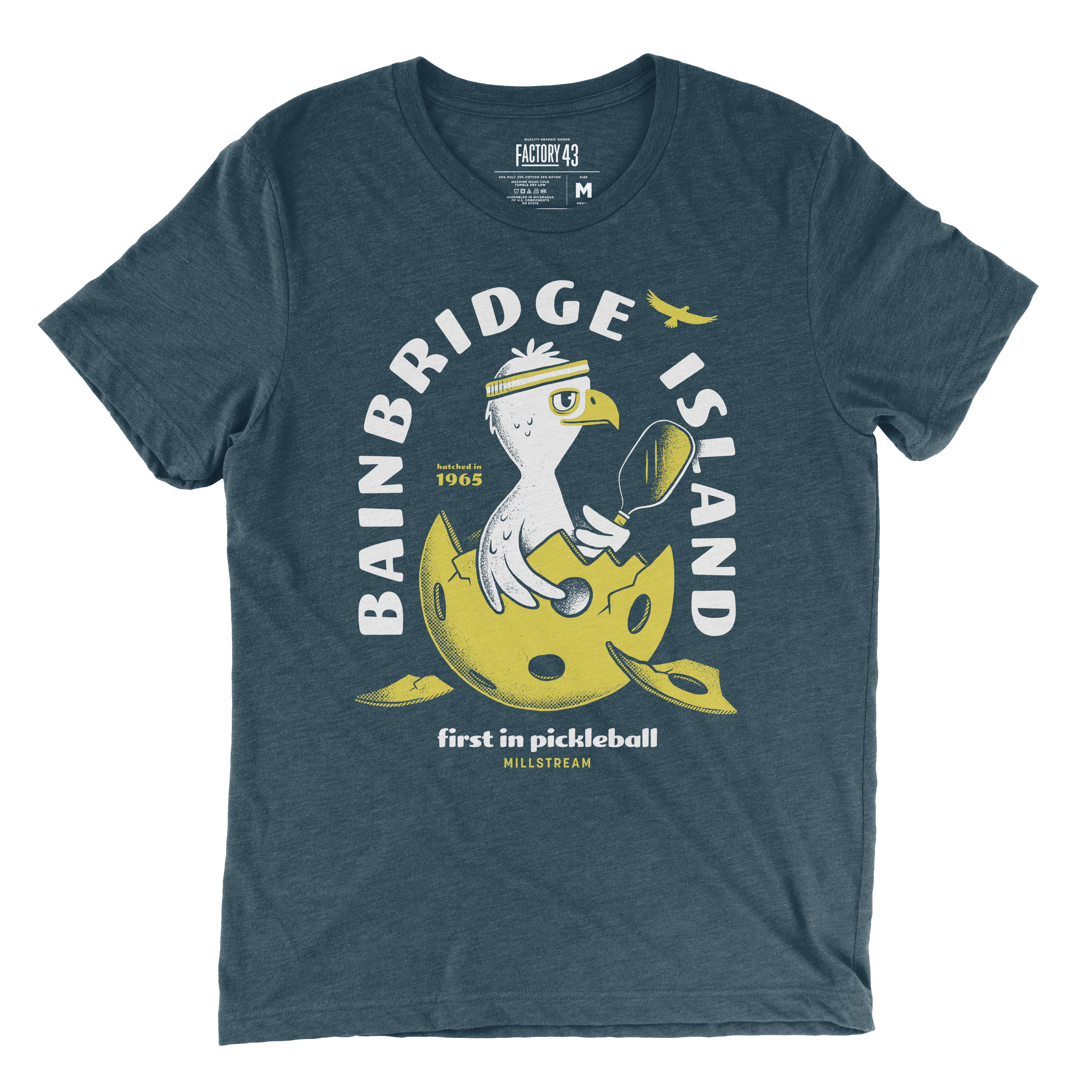 Bainbridge Island Hatchling Pickleball Pioneer | Blue
