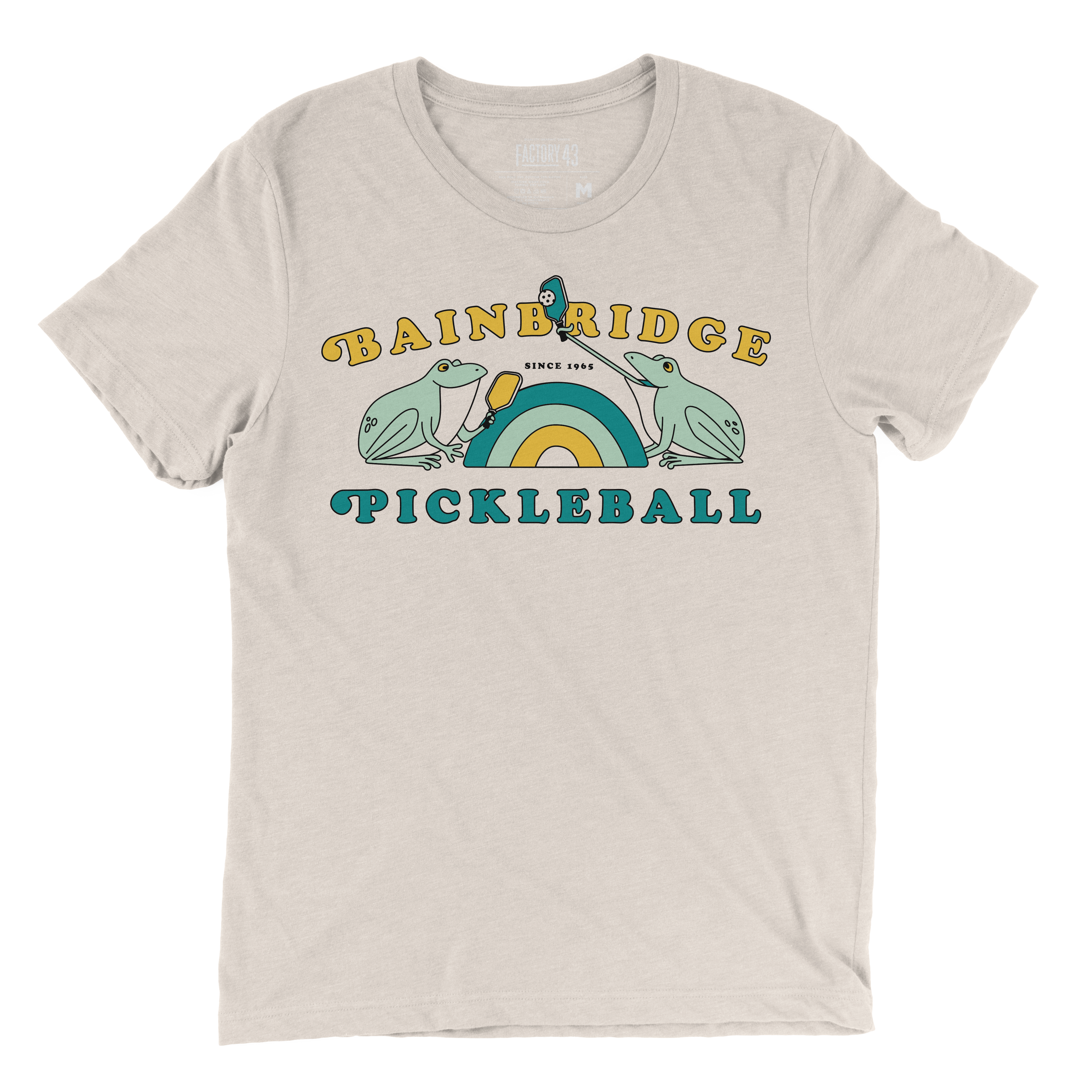 Lily Paddlers of '65 Pickleball Adult Shirts | Sage Green