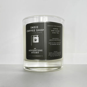 Indie Coffee Shop Candle