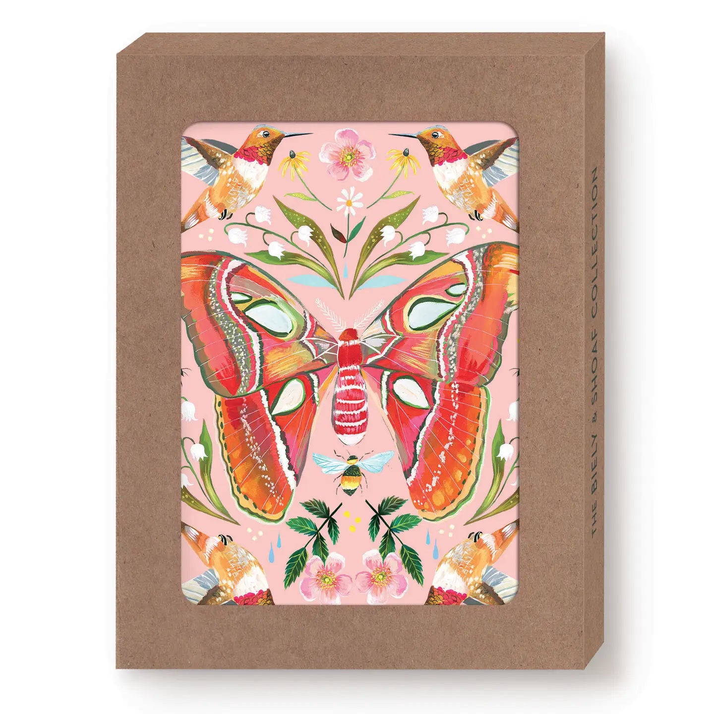 Butterflies & Birds Boxed Notecard - Set of 10
