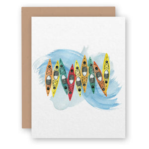 Kayak Adventure Everyday Greeting Card