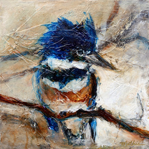 "Kingfisher, I-2021" - Christopher Mathie Fine Art
