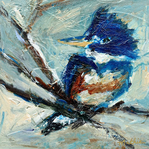"Kingfisher, II-2021" - Christopher Mathie Fine Art