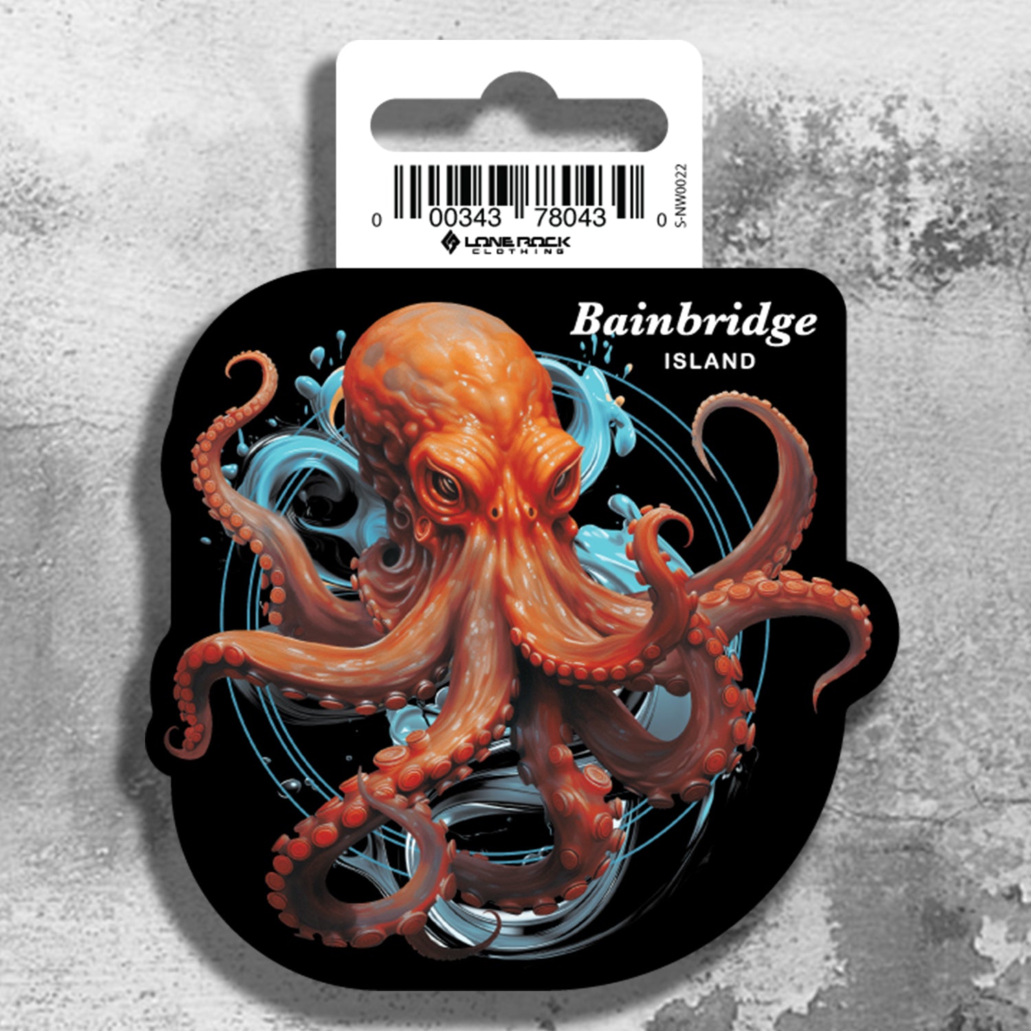 Bainbridge Island Kraken Sticker