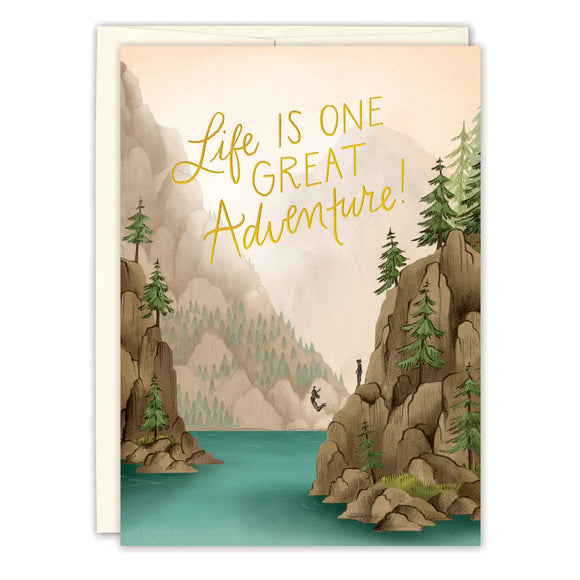Life is One Great Adventure Card
