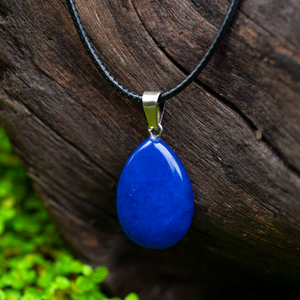 Lapis Lazuli Pendant Necklace by Miss Maddie