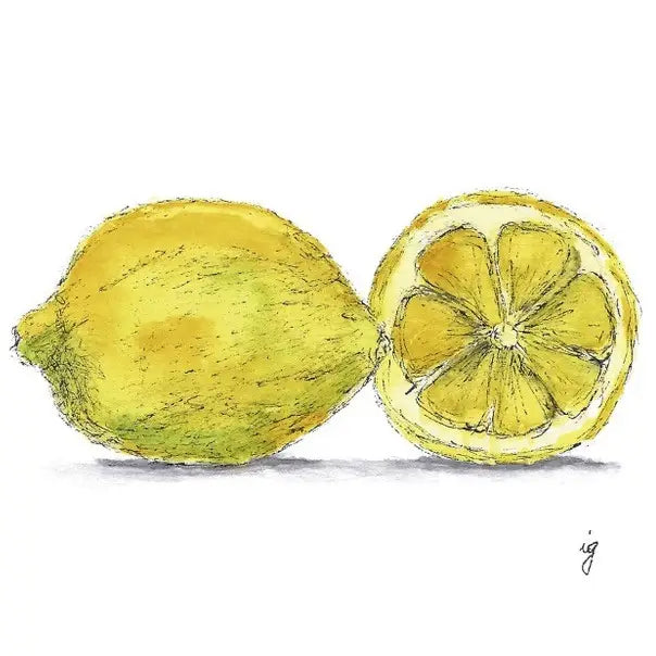 Lemons Greeting Card