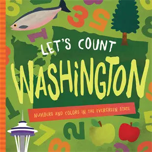Let’s Count Washington | Children's Board Book